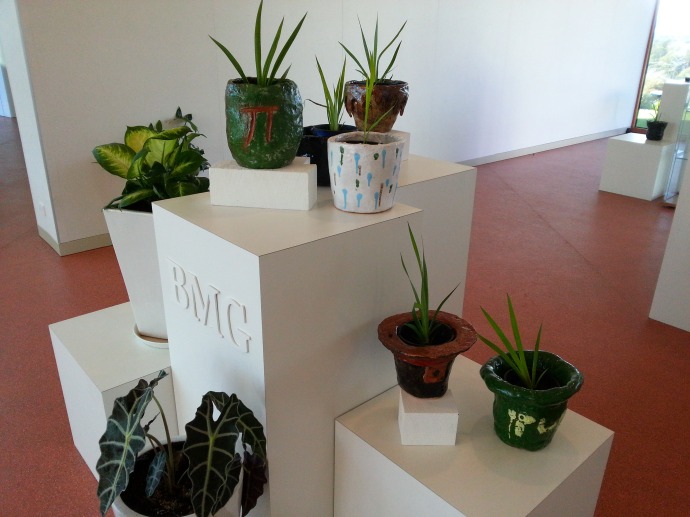Pot Plants with Character in the BMG Gallery